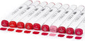 10Pcs Alcohol Markers Pure Color Series,T6 Upgrade Dual Tip Art Solid Color Markers Set for Adults Beginner Drawing Sketching DIY Crafts (Red)