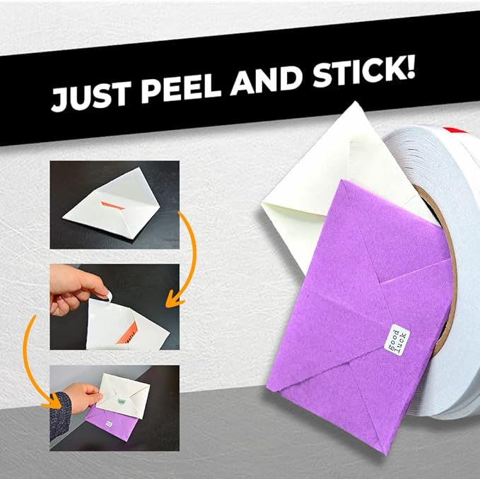 WOD DCTT32W Double Sided Adhesive Tissue Craft Tape - 1 inch x 55 yds. Acid Free, Permanent, & Heat Resitant - for Scrapbooking Paper, Cards, Origami, Ribbon, Glitter, and Boxes