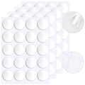 JANYUN 140 Pcs Double Sided Sticky Dots Removable Round Putty Clear Double Sided Tape for Crafts No Trace Sticky Tack Adhesive Tape (35 mm)