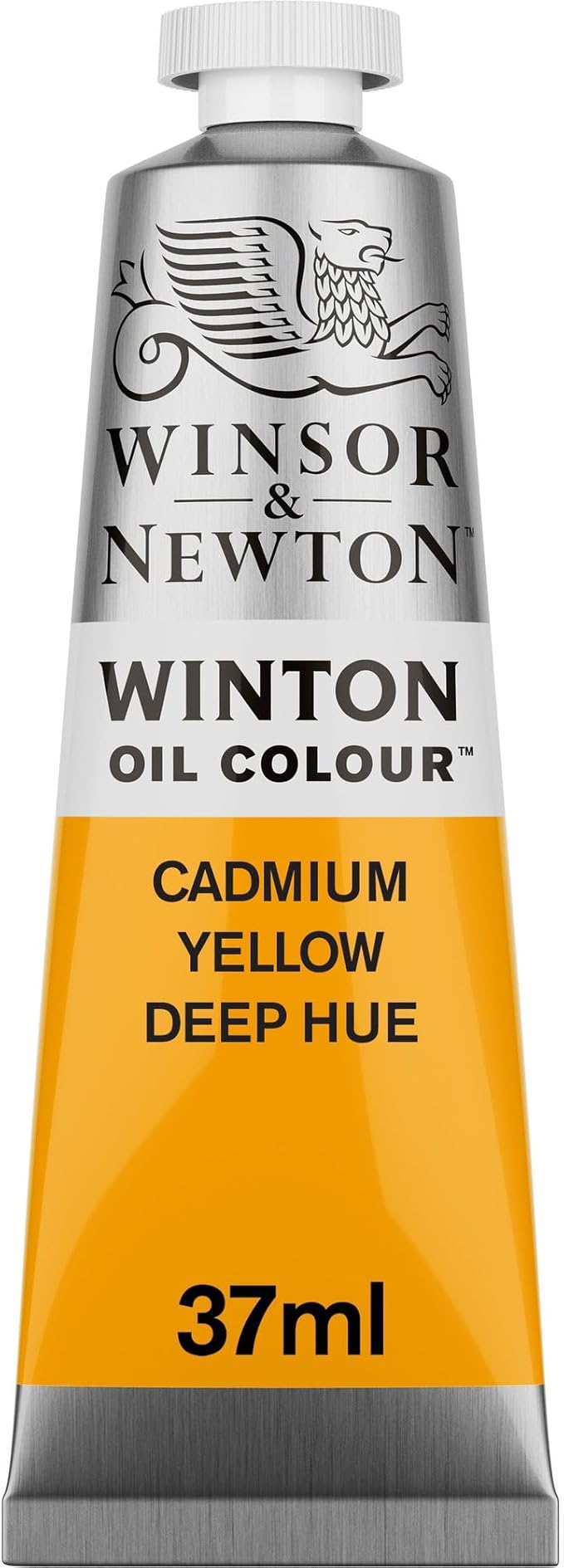 Winsor & Newton Winton Oil Color, 37ml (1.25-oz) Tube, Cadmium Yellow Deep Hue