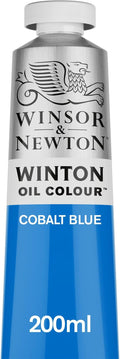 Winsor & Newton Winton Oil Color, 200ml (6.75-oz) Tube, Cobalt Blue