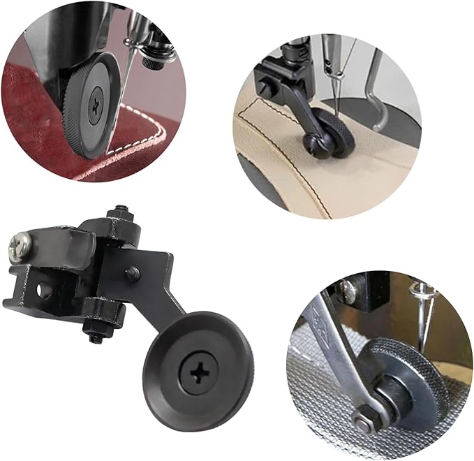 Roller Foot (Large)&Plate&Feeder #12267+12438+12436 Compatible with for Singer JUKI Sewing Machine