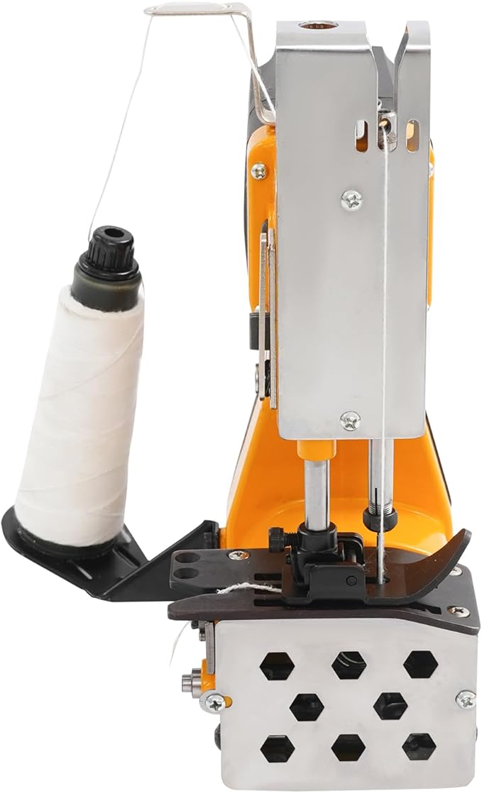 Handheld Cordless Bag Sewing Machine, Electric Bag Stitching Machine High Speed Bag Sealing Machine, Portable Battery Bag Sewing Closing Stitcher for Burlap Sack, Canvas, Feed Sacks, Seed Bags