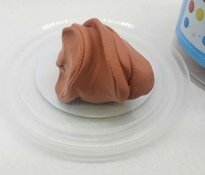 Air Dry Modeling Clay 10.5 oz Modelable Cosplay Foam Clay Ultra Light Magic Clay Colors Art Craft Kit (Brown)