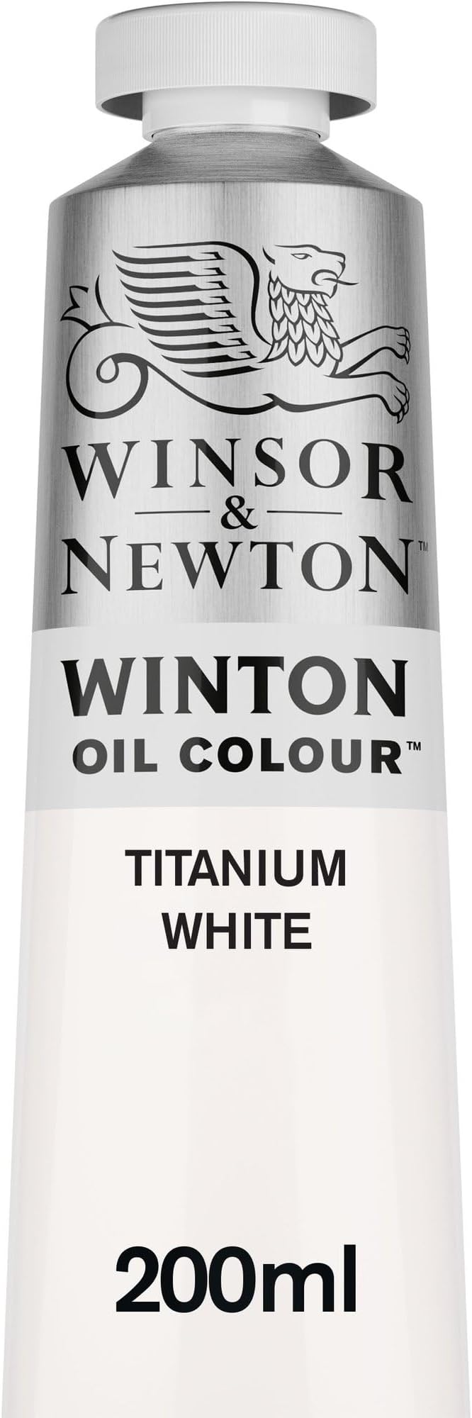 Winsor & Newton Winton Oil Color, 200ml (6.75-oz) Tube, Titanium White