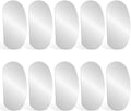 10 Pcs Stainless Steel Clay Scraper, Steel Pottery Tools Clay Ribs Serrated Sculpture Cutter Scraper Crafts Tool Ceramics Sculpting Tools Kits for Texturing Artists Modeling Potter