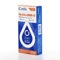 CorDx TyFast Flu A/B & Covid 19 Multiplex Rapid Test, 10 Mins at Home, EUA Authorized, 3 in 1 Combo Kit, 2 Tests