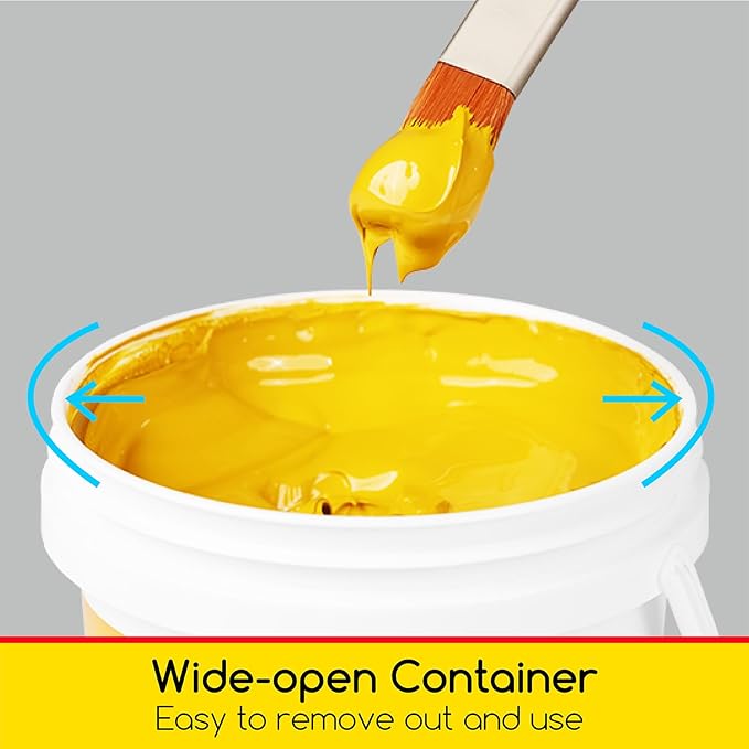 MEEDEN Orange Acrylic Paint: 1 L /33.8 oz Heavy Body Gloss Non-Toxic - Thick Art Paints for Canvas Crafts