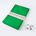 5 Yard Green Cotton Fabric,Natural Cotton Poplin Fabric by The Yard, 59 Inches Wide 100% Cotton Fabric,Soft Embroidery Muslin Quilting Material for Sewing Material Apparel Cloth