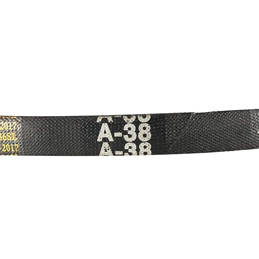 uxcell A38 Drive V-Belts 38" Inner Length 13mm Width 8mm Thick JIS Standard A-Section Rubber Drive Transmission Belt