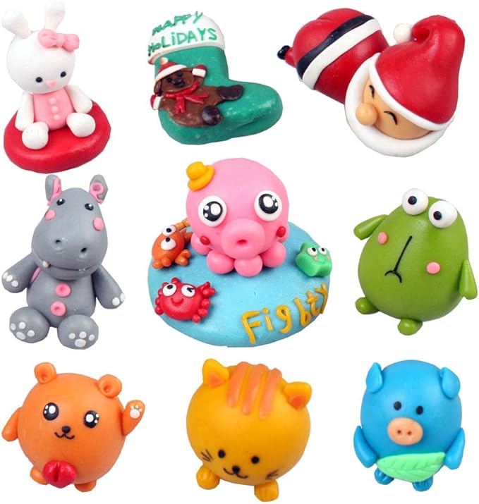 CiaraQ Polymer Clay Kit, Mini Modeling Clay Set for Kids/Beginners/Artist, 32 Colors
