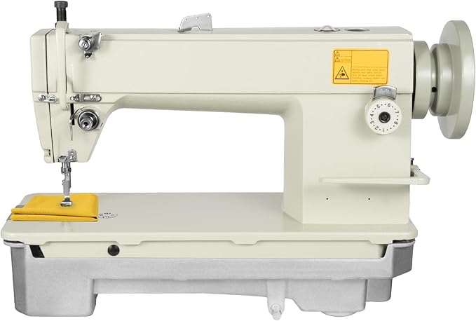 Industrial Sewing Machine, Heavy Duty Sewing Machine SM-6-9, Thick Material Lockstitch Stitcher Fabrics Leather Sewing Machine for DIY Clothing Jeans Tents 3000 stitches/min