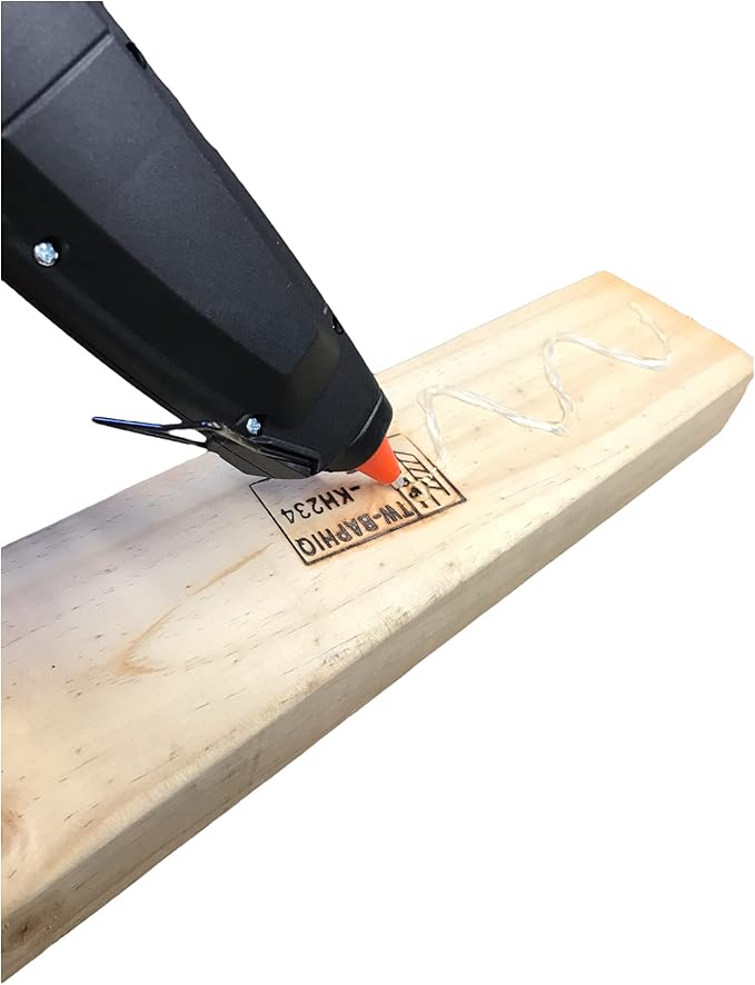 ASA 200 Watt High-Temp, High Output Full Size DIY Hot Melt Glue Gun for 7/16” Glue Sticks – Best for DIY Projects Like Woodworking, Home Repairs, Crafting, and Fabrication