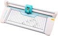 4-in-1 Rotary Paper Trimmer,Portable Rotary Paper Cutter for Crafting with Visual one-Click Blade Switching,Straight, Perforating,Wavy,Folding,12IN Cutting Length for Cardstock,Photos,Scrapbooking