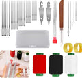 36pcs-Big Eye Sewing Needle Set,Steel Needles for Hand Sewing,Portable DIY Handcraft Set,Suitable Sewing Supplies for Various Stages