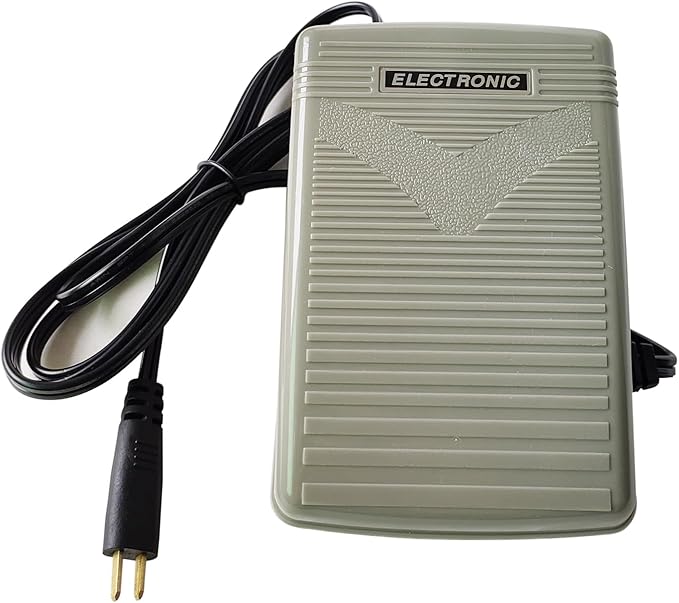 Foot Control Pedal Replacement for Husqvarna Viking White Sewing Machines & Serger #4123141-01