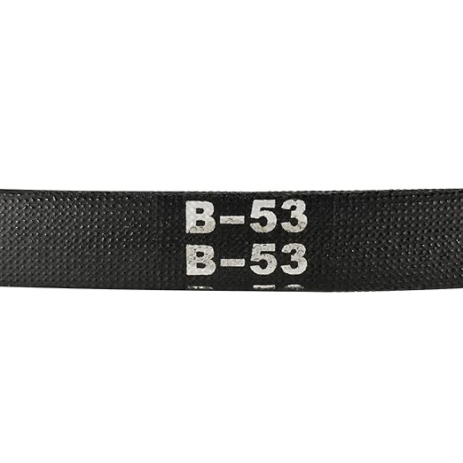 uxcell B-53 V-Belts 53" Inner Length, B-Section Rubber Drive Belt