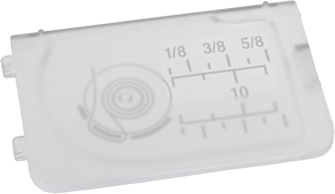 Bobbin Cover Plate for Janome Sewing Machines (502017104) - Fits Janome MC6500, MC6600, MC7700QCP, MC8900, 3160QDC, 4120QDC, and More