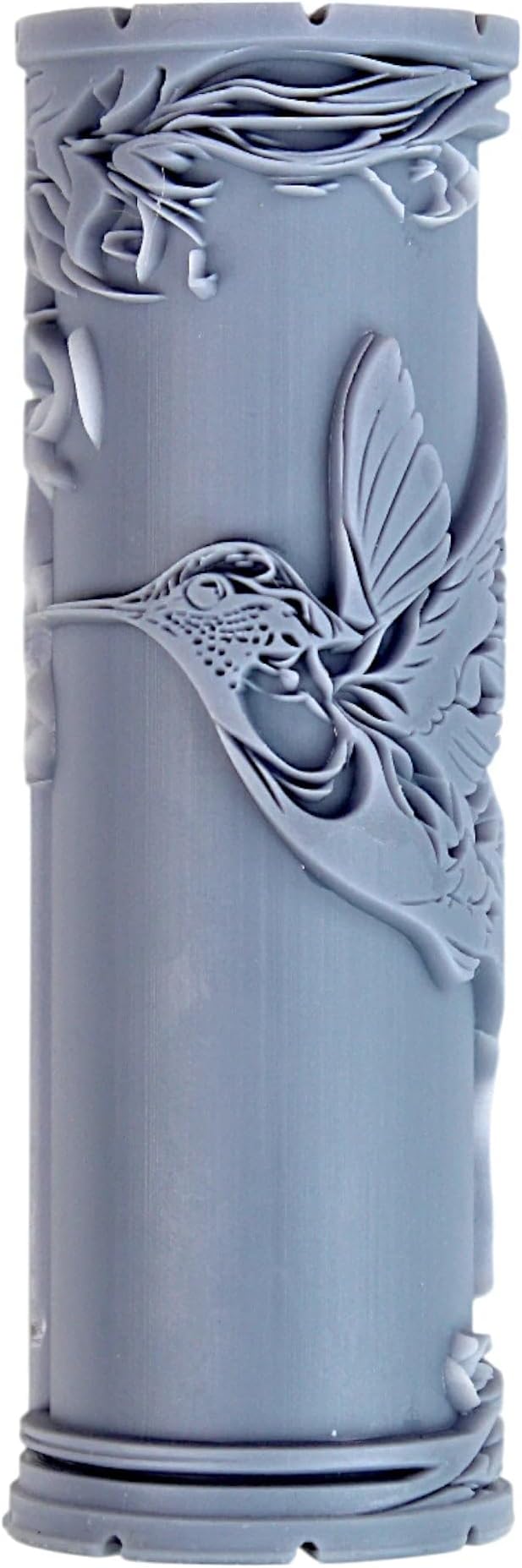 Hummingbird Clay Texture Roller (4") - Bird Set #01 - Embossing Pattern Roller for Polymer & Ceramic Clay, Pottery & Crafts