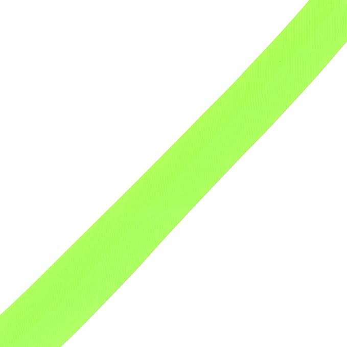 Mandala Crafts 55 Yards 5/8 Inch Lime Green Double Fold Bias Tape for Sewing - Bias Binding Tape for Quilting Binding, Hemming, Seam, and Fabric Piping