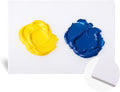 7x9 Inch Neutral Tempered Glass Palette for Oil Painting | Neutral White Scratch-Resistant Surface | Keeps Paints Wet & Effortless to Clean | Essential for Artists & DIY Color Mixing