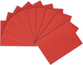 uxcell 10pcs Corrugated Cardboard Paper Sheets,Red,7.87-inch x 11.81-inch,for Craft and DIY Projects