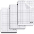 Nicapa StandardGrip Cutting Mat for Silhouette Portrait(8x12 inch 3 Mats) Standard Adhesive Sticky Quilting Cut Mats Replacement Accessories for Silhouette Portrait
