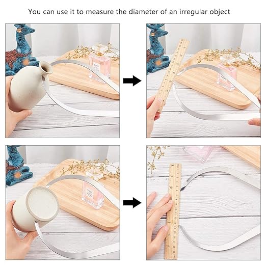 Watris Veiyi 10inch Clay Caliper Tool, Stainless Steel Pottery Caliper Clay, Measuring Pottery Tool, Bent Leg Inside Outside Caliper, Sculpture Ceramic Tool for Carving Modeling