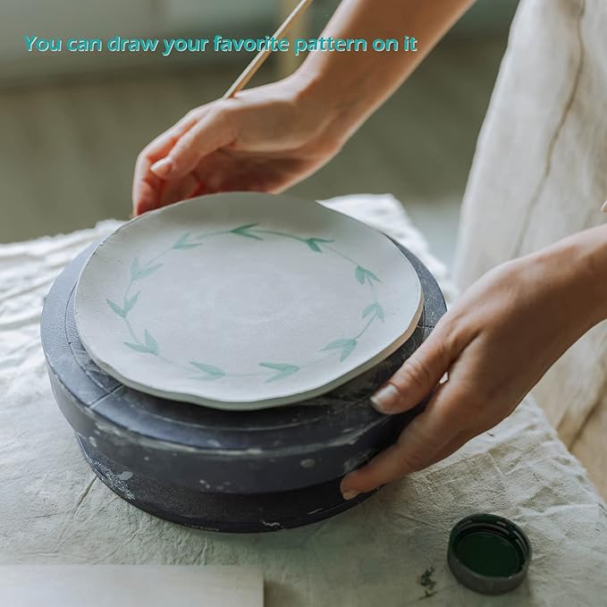 JOAWSOMEJOAWSOME Natural Air-Dry Clay Kaolin, Non-Toxic All-Purpose Compound 10LBs with 23 Pcs Pottery Tools Clay Sculpting Tool Set, All-Purpose Modeling Clay(White & Tools)