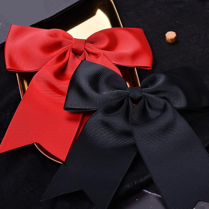 LIUYAXI 1-1/2" X 50 Yards Solid Red Grosgrain Ribbon, Perfect for Crafts, Wedding Decor, DIY Hair Accessories, Sewing, Gift Package Wrapping and More