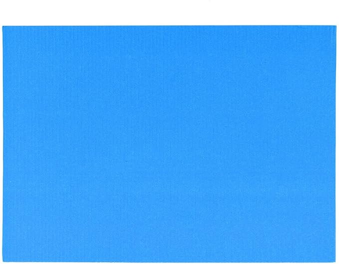 uxcell 10pcs Corrugated Cardboard Paper Sheets,Blue,7.87-inch x 11.90-inch,for Craft and DIY Projects