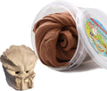 Air Dry Modeling Clay 10.5 oz Modelable Cosplay Foam Clay Ultra Light Magic Clay Colors Art Craft Kit (Brown)