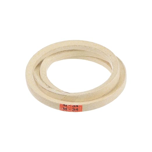 HARFINGTON M34 Industrial Sewing Machine Belt 34" Outer Girth Rubber Triangle V-Belt