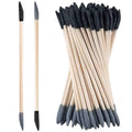 100 Pcs Sanding Sticks, Double End Matchsticks Sanding Twigs, Fine Detailing Sanding Tools for Tight Spaces Plastic Models Wood, 120/280 Grit 5.4 x 0.2 Inch