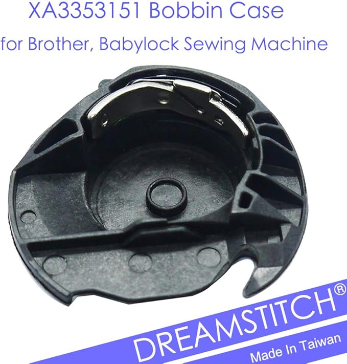 DREAMSTITCH XA3353151 Bobbin Case for Brother, Babylock Sewing Machine Alt : XC3153121 XA3353151