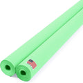 48" x 1200" (100 ft) Light Green Kraft Paper Roll (Value Pack of 2), 45 lbs Thickness, Made in USA Colored Kraft Paper for School, Bulletin Board - Odorless, Non-Toxic, Safe for Kids