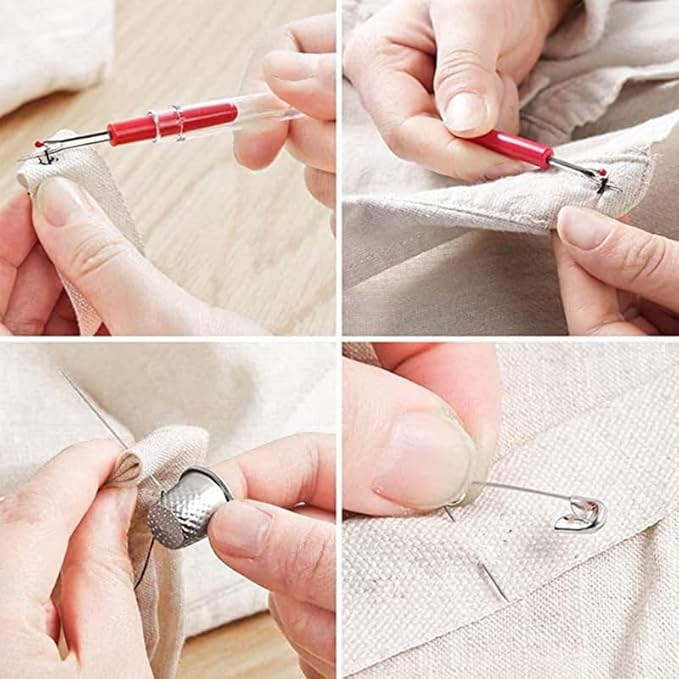 FREFTA Sewing Kit for Adults Beginner and Professionals, Home, Travel Sewing Kit with Sewing Pins and Needles,Seam Rippers,Thread,Threaders for Hand Sewing with Scissor and Accessories (N - 41)