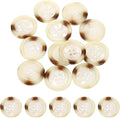 HARFINGTON 24pcs Sewing Button 28mm (1-1/8") 4 Holes Resin Round Buttons Craft Sewing Accessories for Clothing DIY Crafts Decoration, White