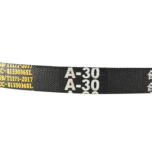 uxcell A30 Drive V-Belts 30" Inner Length 13mm Width 8mm Thick JIS Standard A-Section Rubber Drive Transmission Belt