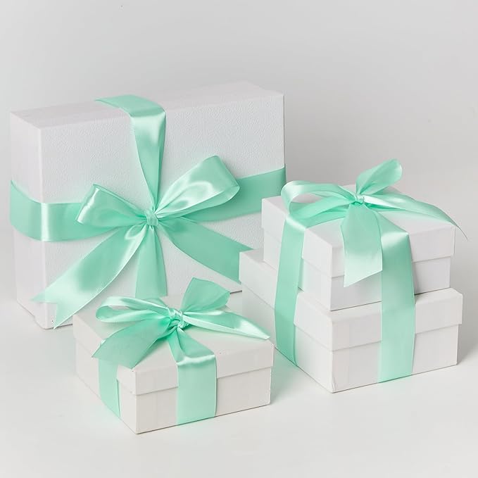 1-1/2 Inch Wide Mint Green Satin Ribbon, 50 Yards Solid Polyester Fabric Ribbon for Roses Making, Gift Wrapping, Valentine's Day, Wedding Decorations, Crafts, Bows, Flower Bouquets