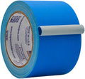 WOD GTC12 Gaffer Tape, Light Blue Low Gloss Finish Film, 3 inch x 60 ft. Residue Free, Non Reflective Cloth Fabric, Secure Cords, Water Resistant, Photography, Filming Backdrop, Production
