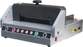 TECHTONGDA Electric Paper Cutter 13in Paper Trimmer, Desktop Cutting Paper Machine with Paper Pushing Device & Paper Pressing Handwheel