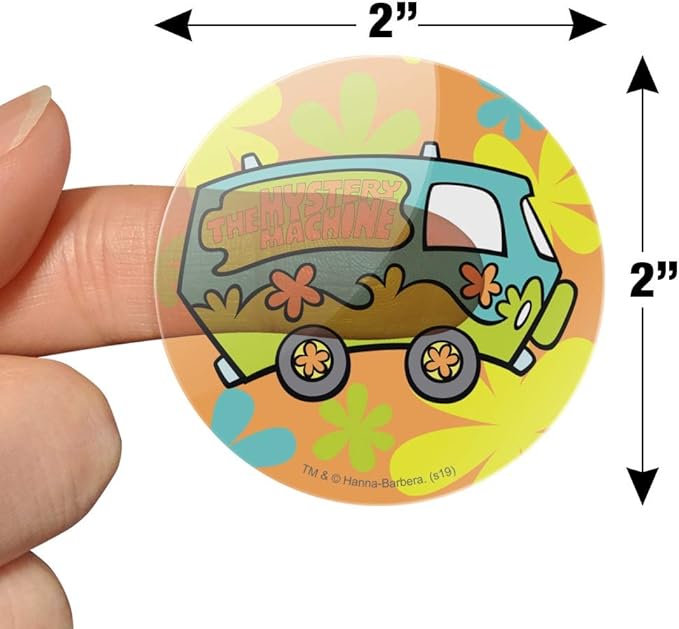 Scooby-Doo The Mystery Machine Planner Calendar Scrapbooking Crafting Stickers