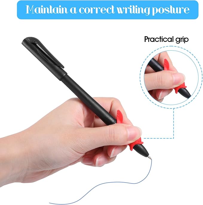 Magic Pens & Refills for Magic Copybooks, Grooved Book Disappearing Ink Pens, Invisible Ink Pen Maker with Writing Grip for Handwriting Reusable Workbooks Practice Drawing
