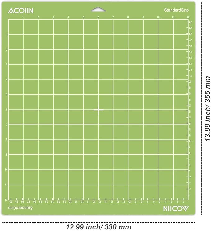 AOOIIN Cutting Mat for Cricut Explore One/Air/Air 2/3/4/Maker/Maker 3/Maker 4, 3 Packs Cut Mats Replacement Accessories for Cricut, Variety