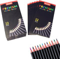 S & E TEACHER'S EDITION Colored Pencils 144Pcs, Pre-sharpened Super Soft Core Lead Coloring, Colored pencils,In Drawing Pencils, Woodcase Lead Pencils, Christmas Gifts