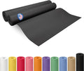 Black Kraft Paper Roll 24" x 2160" (180 feet), Pack of 2 - USA-Made Quality Black Paper 50lb Thickness for Packing, Shipping & Crafts/Arts - 100% Recyclable Natural Wrap Material by IDL Packaging