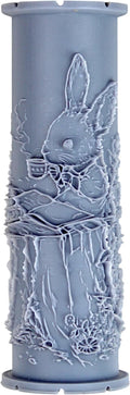 Bunny Clay Texture Roller (4") - Storybook Set #01 - Embossing Pattern Roller for Polymer & Ceramic Clay, Pottery & Crafts