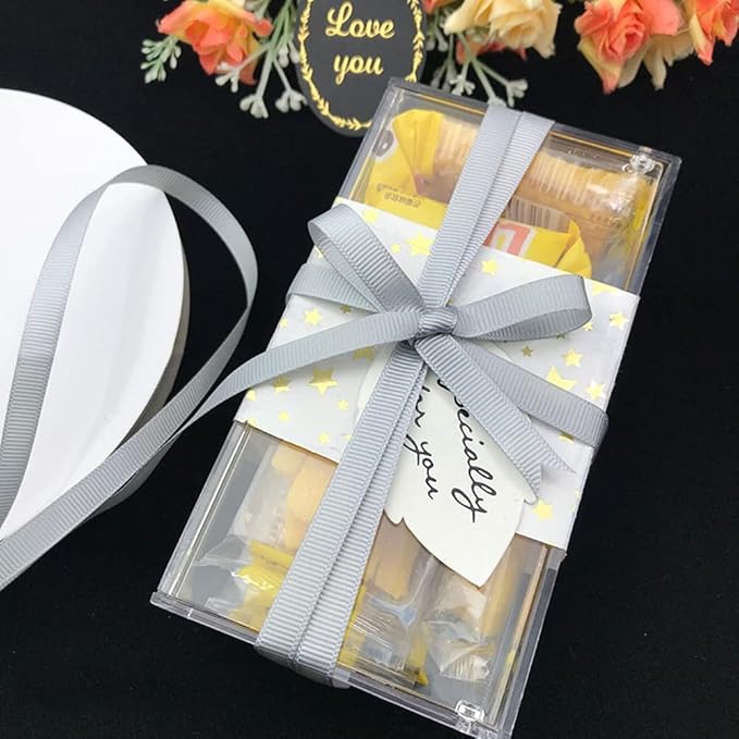 LIUYAXI 2" X 50 Yards Solid Silver/Grey Grosgrain Ribbon, Perfect for Crafts, Wedding Decor, DIY Hair Accessories, Sewing, Gift Package Wrapping and More