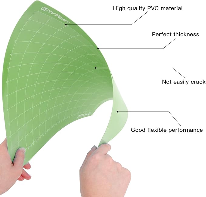 HTVRONT Cutting Mat, 8 Pcs Cutting Mat 12x12(Standard, Light, Strong, FabricGrip) Compatible with Cricut Maker 3/Maker 4/Maker/Explore 3/4/Air 2/One, Variety Adhesive Sticky Cutting Mats Accessories